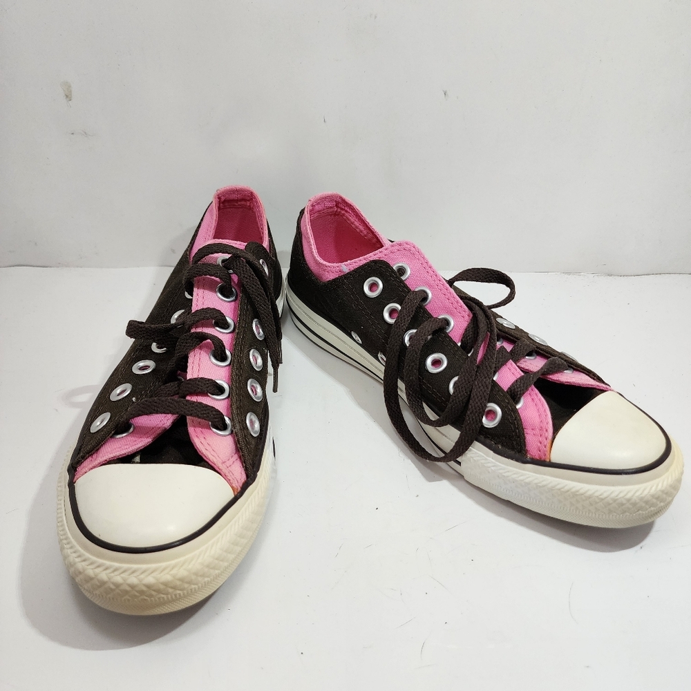 Converse Pink and Brown Women's Sneakers